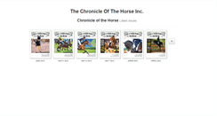 Desktop Screenshot of chronofhorse.epubxp.com