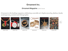 Tablet Screenshot of ornamentmagazine.epubxp.com